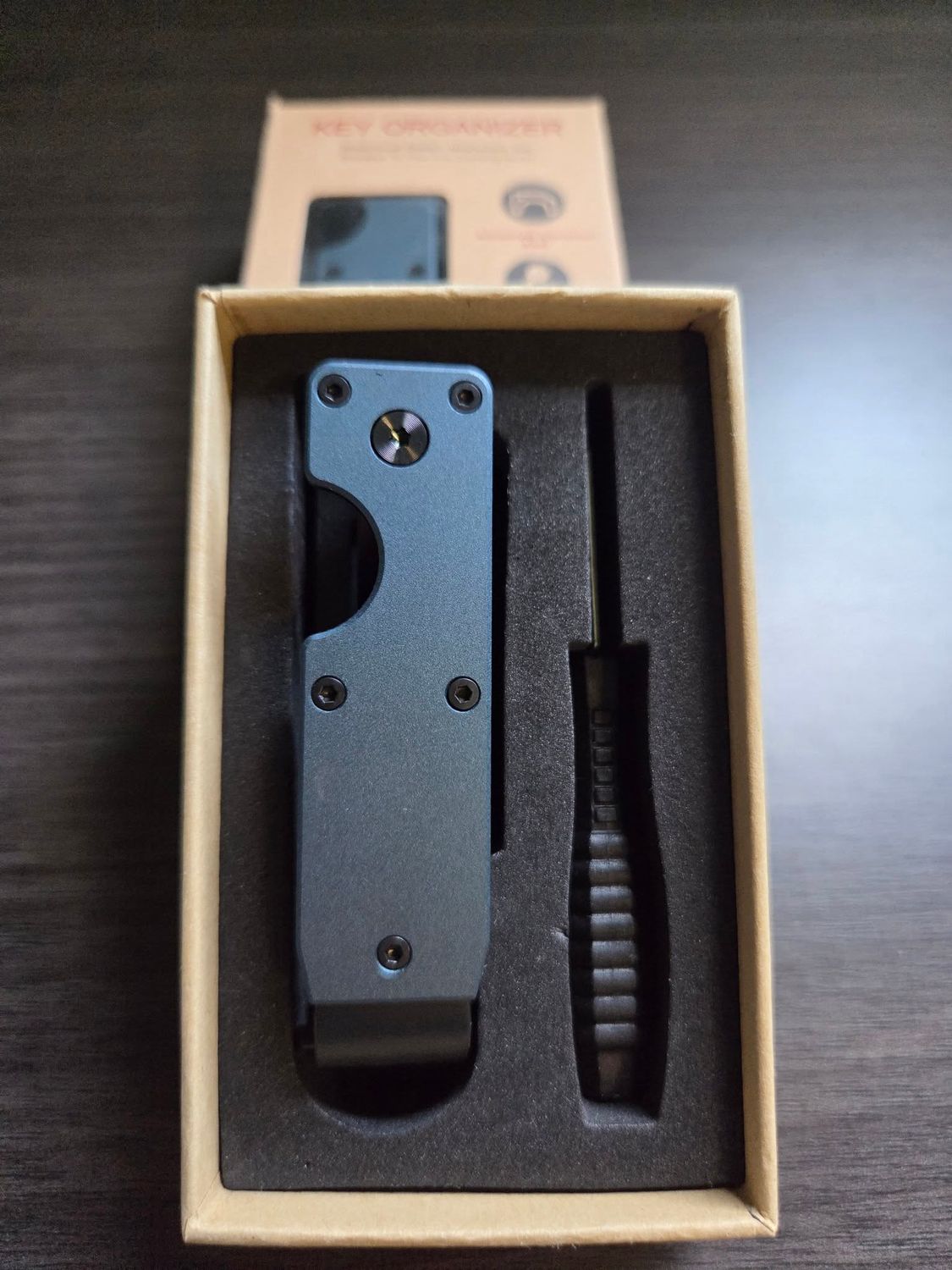 METAL KEYCHAIN ORGANIZER