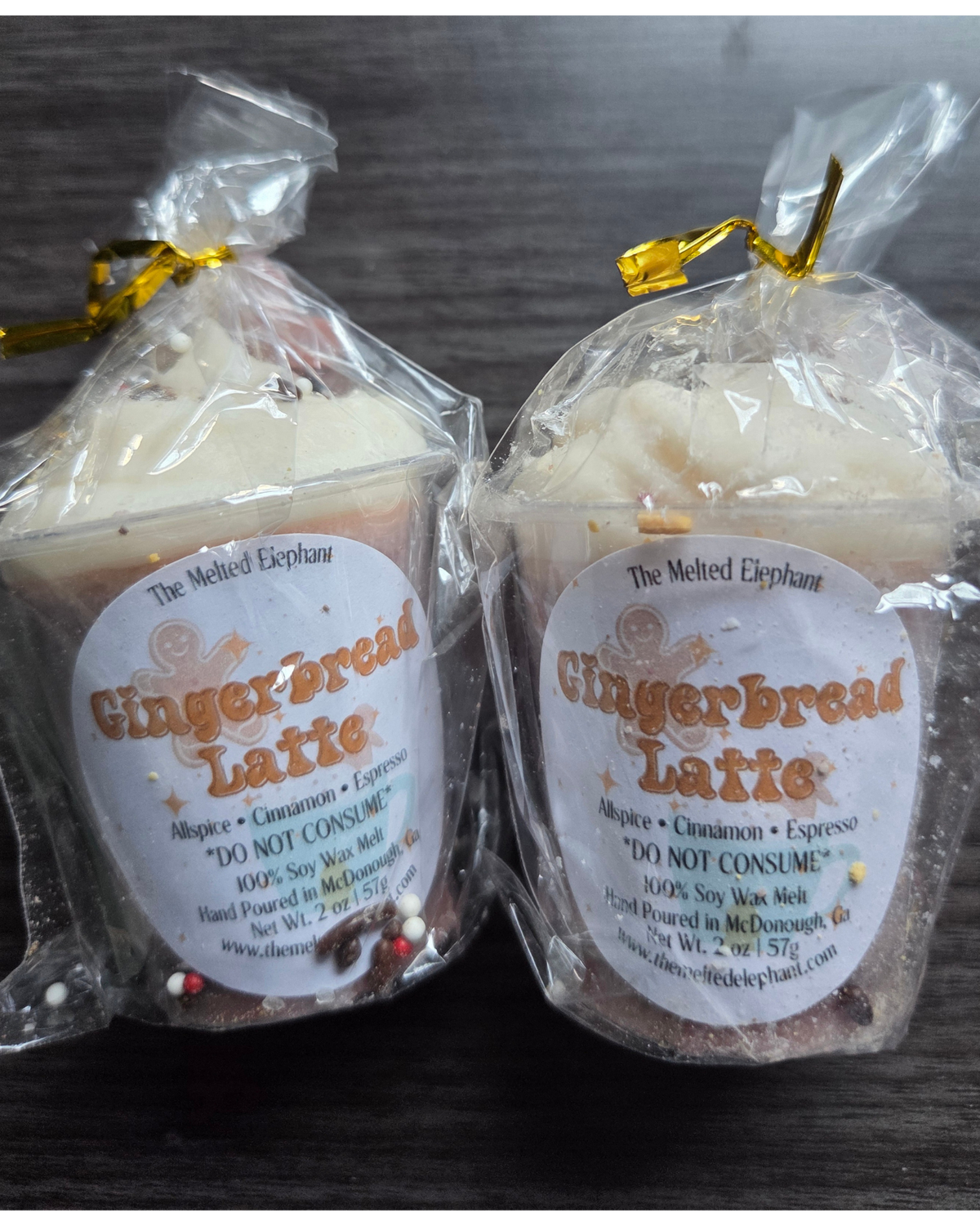 GINGERBREAD LATTE CUP WAX MELT