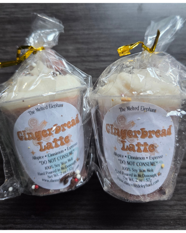 GINGERBREAD LATTE CUP WAX MELT