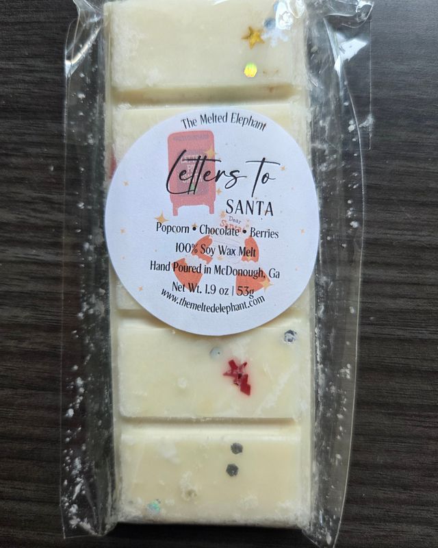 LETTERS TO SANTA SNAP BAR WAX MELT