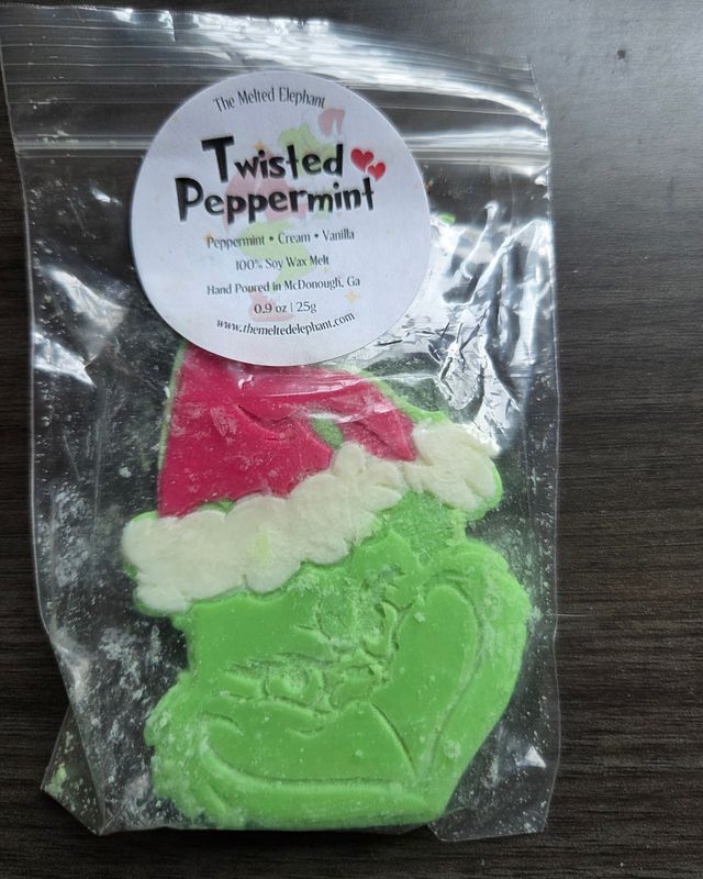 TWISTED PEPPERMINT WAX MELT