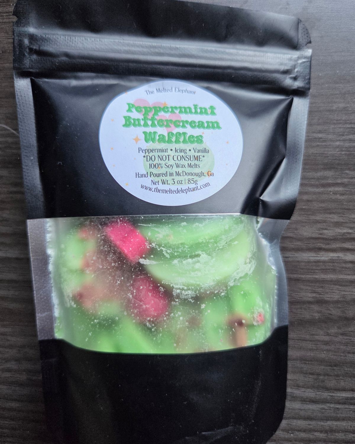 PEPPERMINT BUTTERCREAM WAFFLE WAX MELT