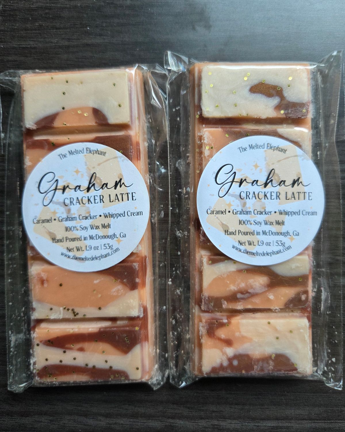 GRAHAM CRACKER LATTE SNAP BAR WAX MELT