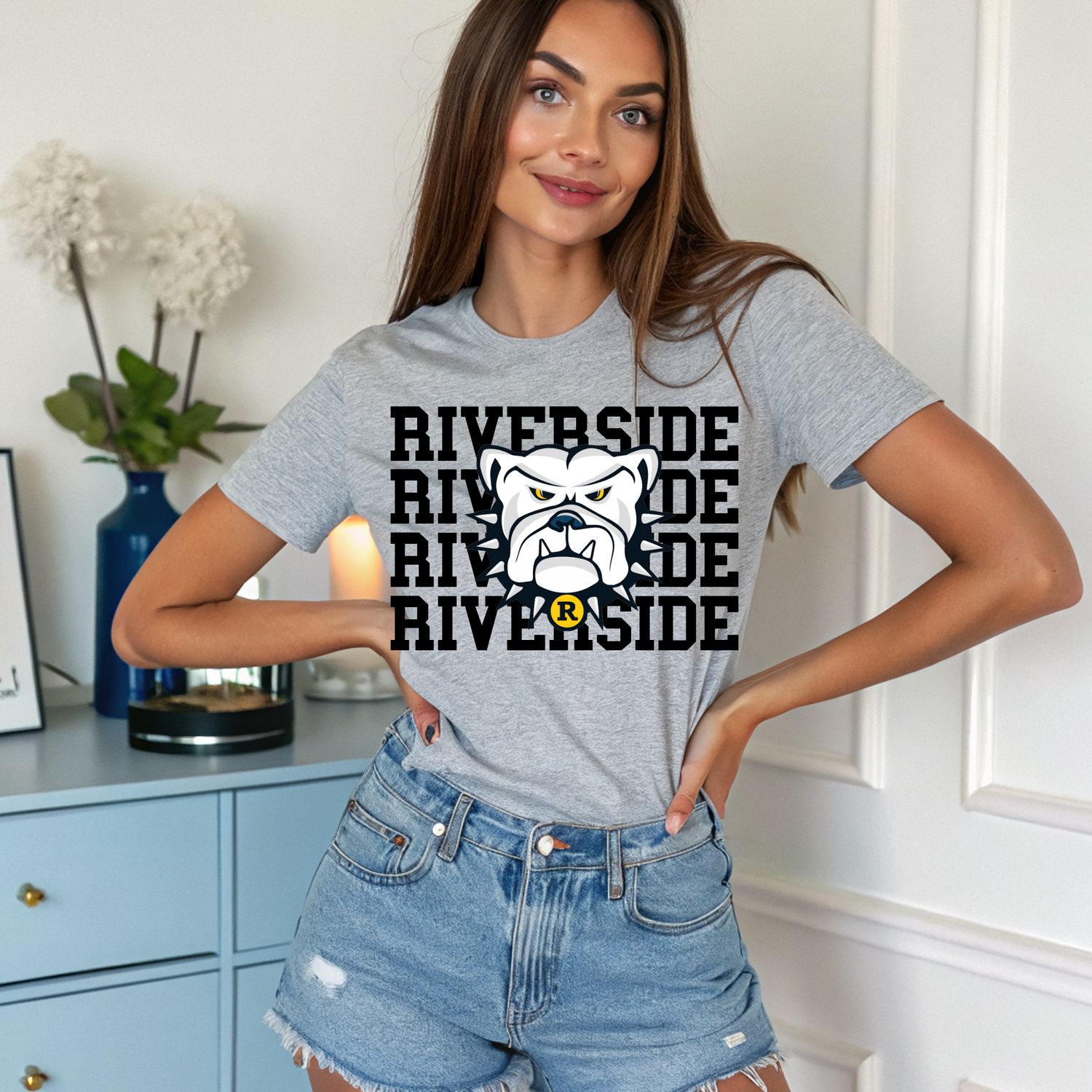 RIVERSIDE ALUMNI STACKED W/ MASCOT