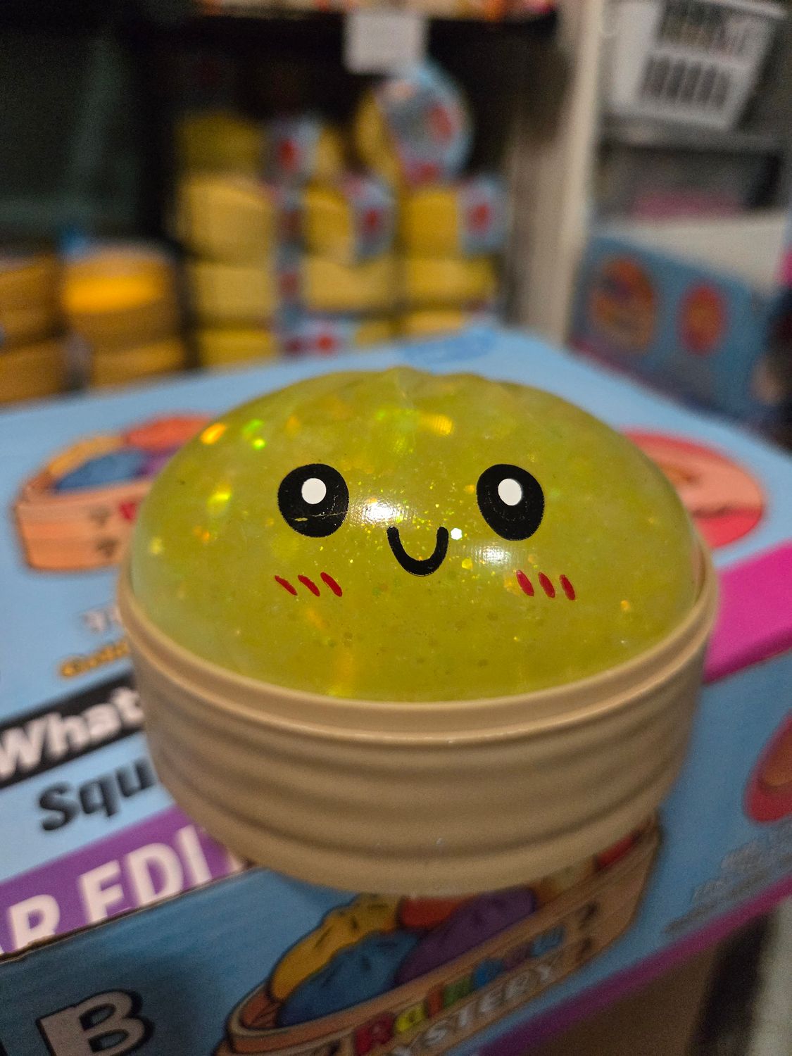 GLOW IN THE DARK GLITTER DUMPLINGS