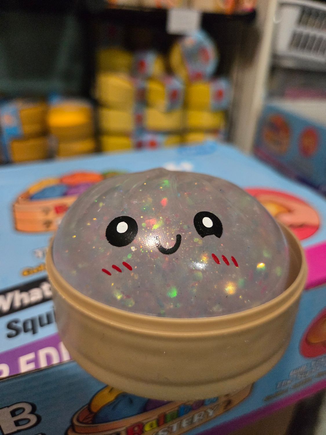 GLOW IN THE DARK GLITTER DUMPLINGS