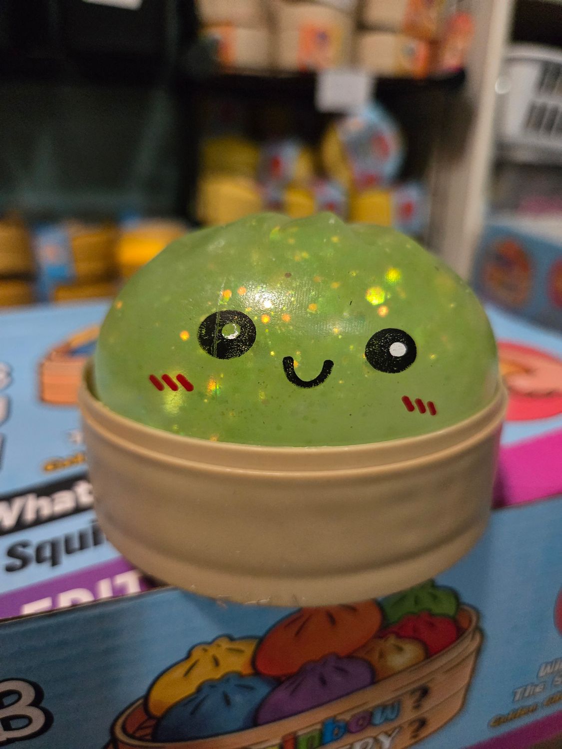 GLOW IN THE DARK GLITTER DUMPLINGS