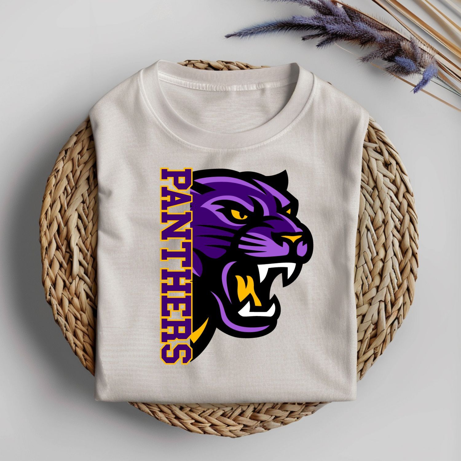 LOGAN MAGNOLIA SPLIT LOGO SCHOOL SPIRIT