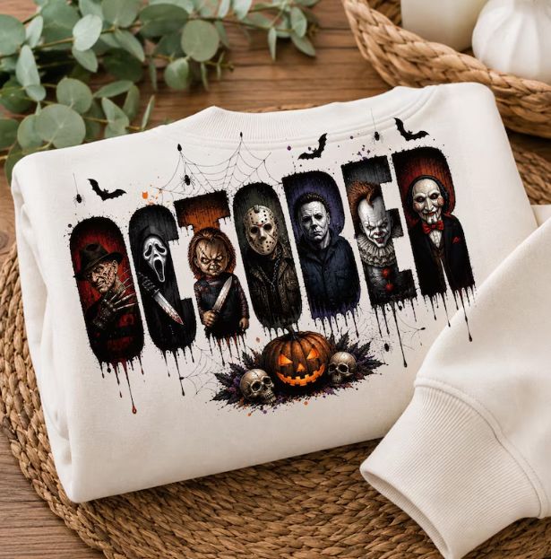 OCTOBER HORROR CHARACTERS
