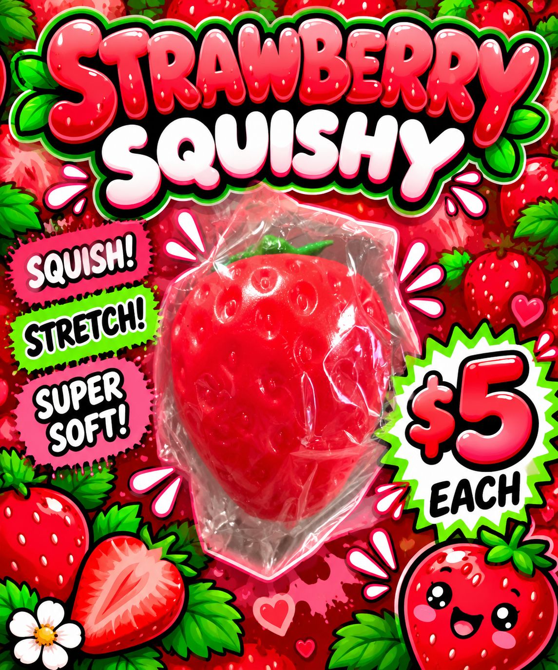 STRAWBERRY SQUISHY