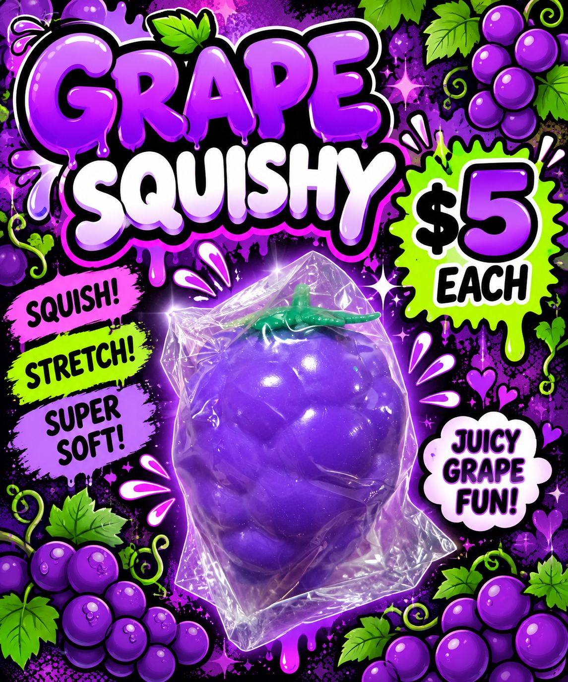 GRAPE SQUISHY