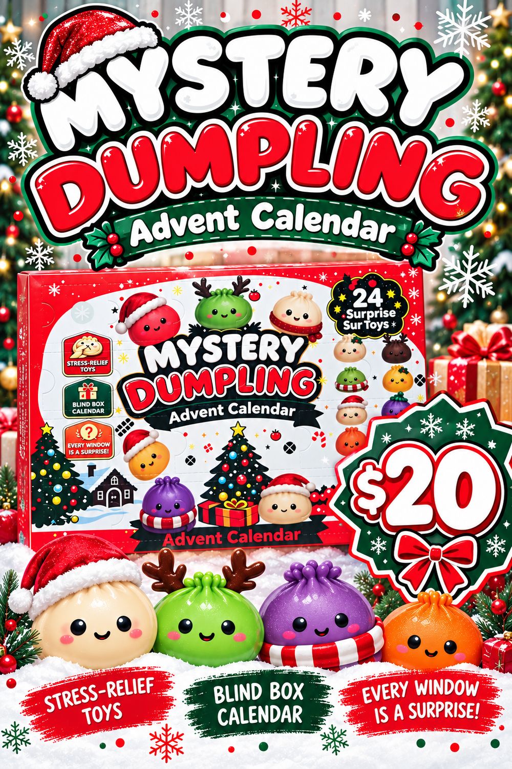 24 DAY CHRISTMAS ADVENT CALENDER