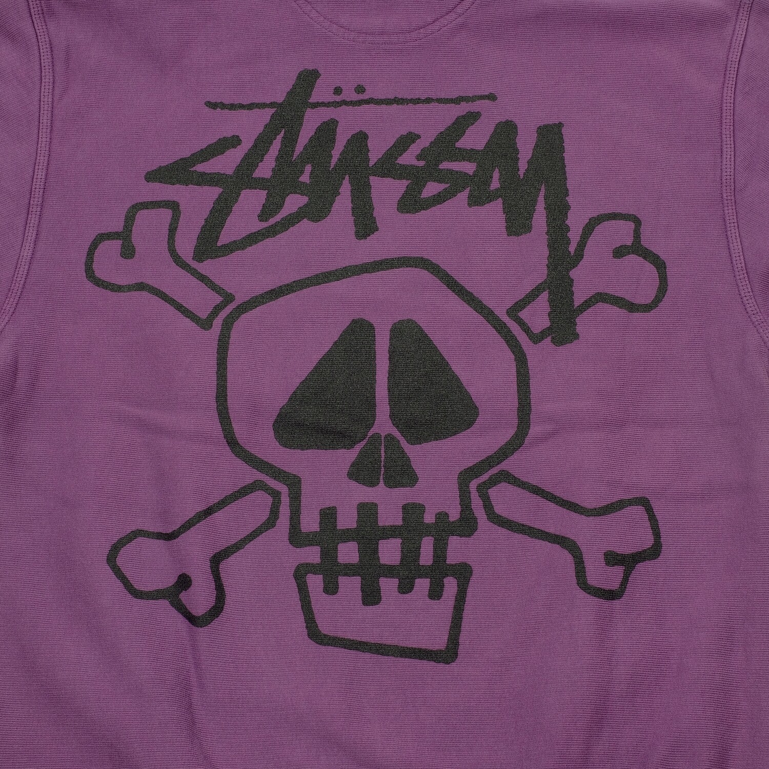 Stussy Skull Bones Pigment Dyed Hoodie