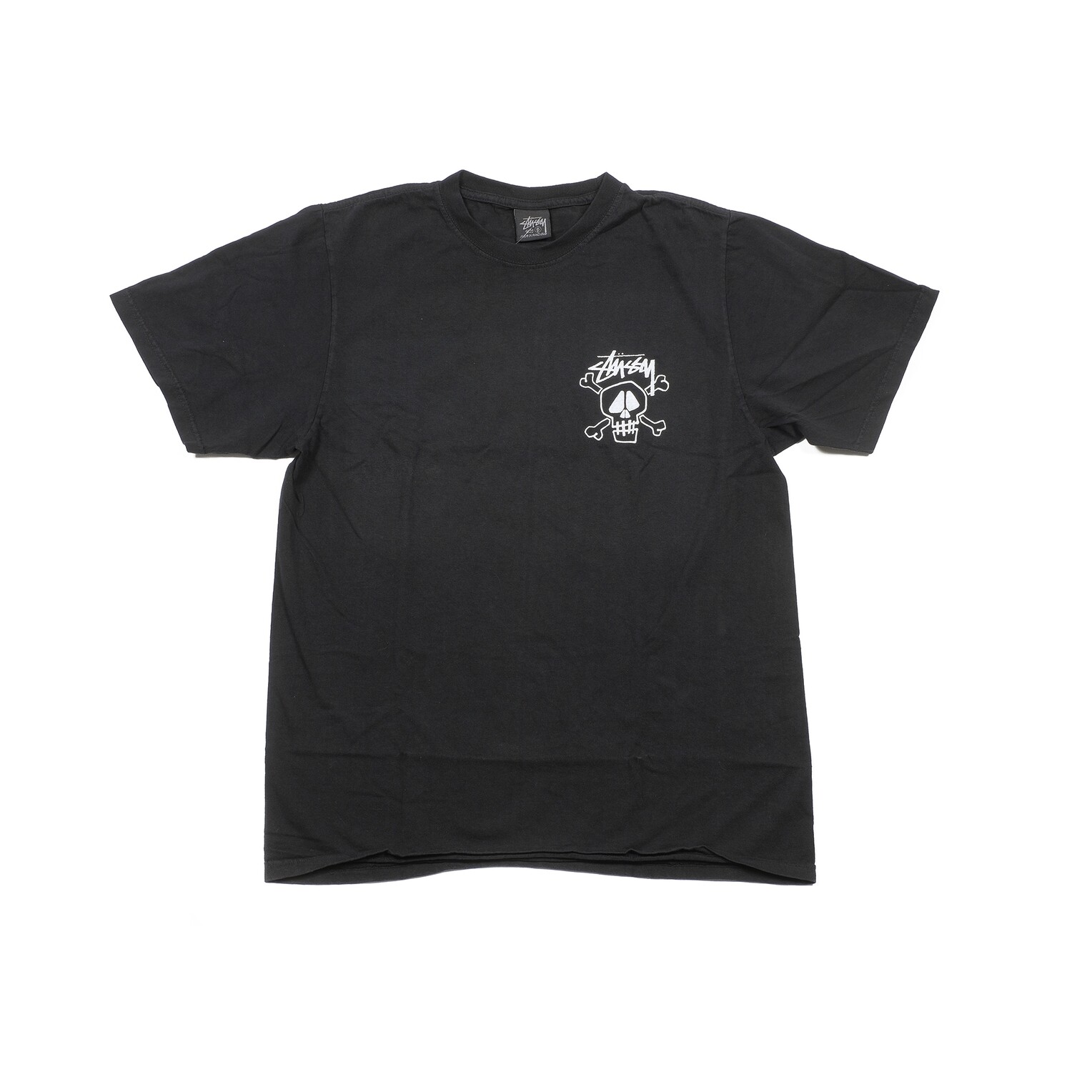 Stussy Skull &amp; Bones Pigment Dyed Tee