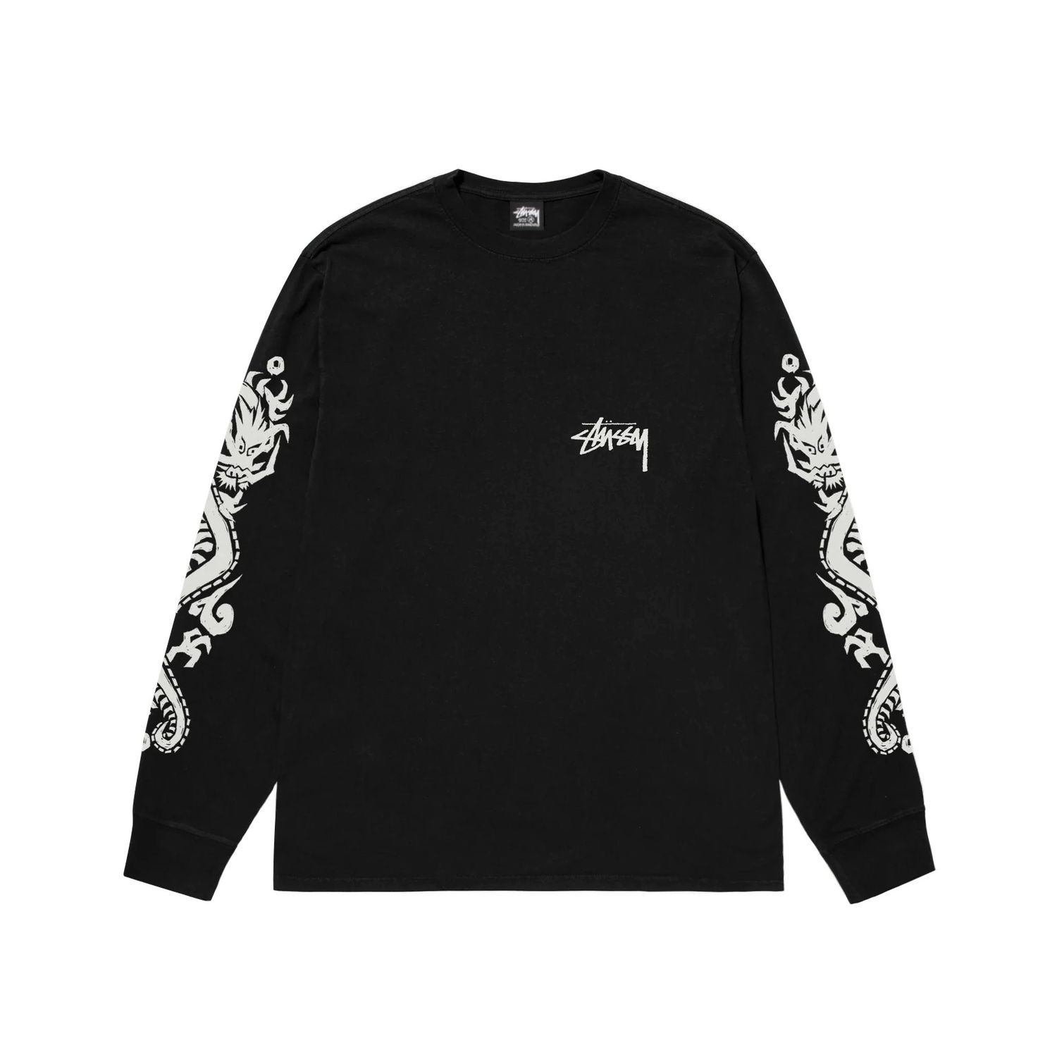 Stussy Dragons Pigment Dyed LS Tee