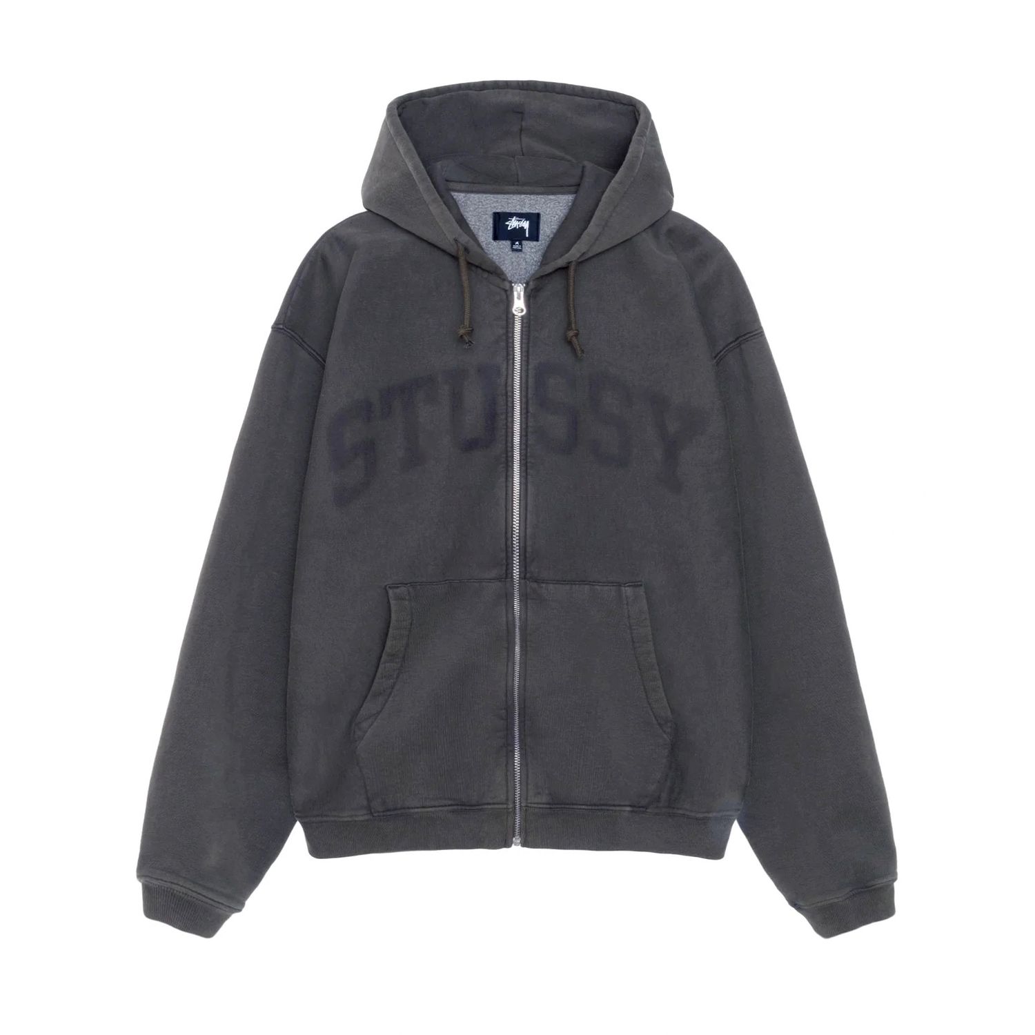 Stussy Faded Graphic Zip Hoodie