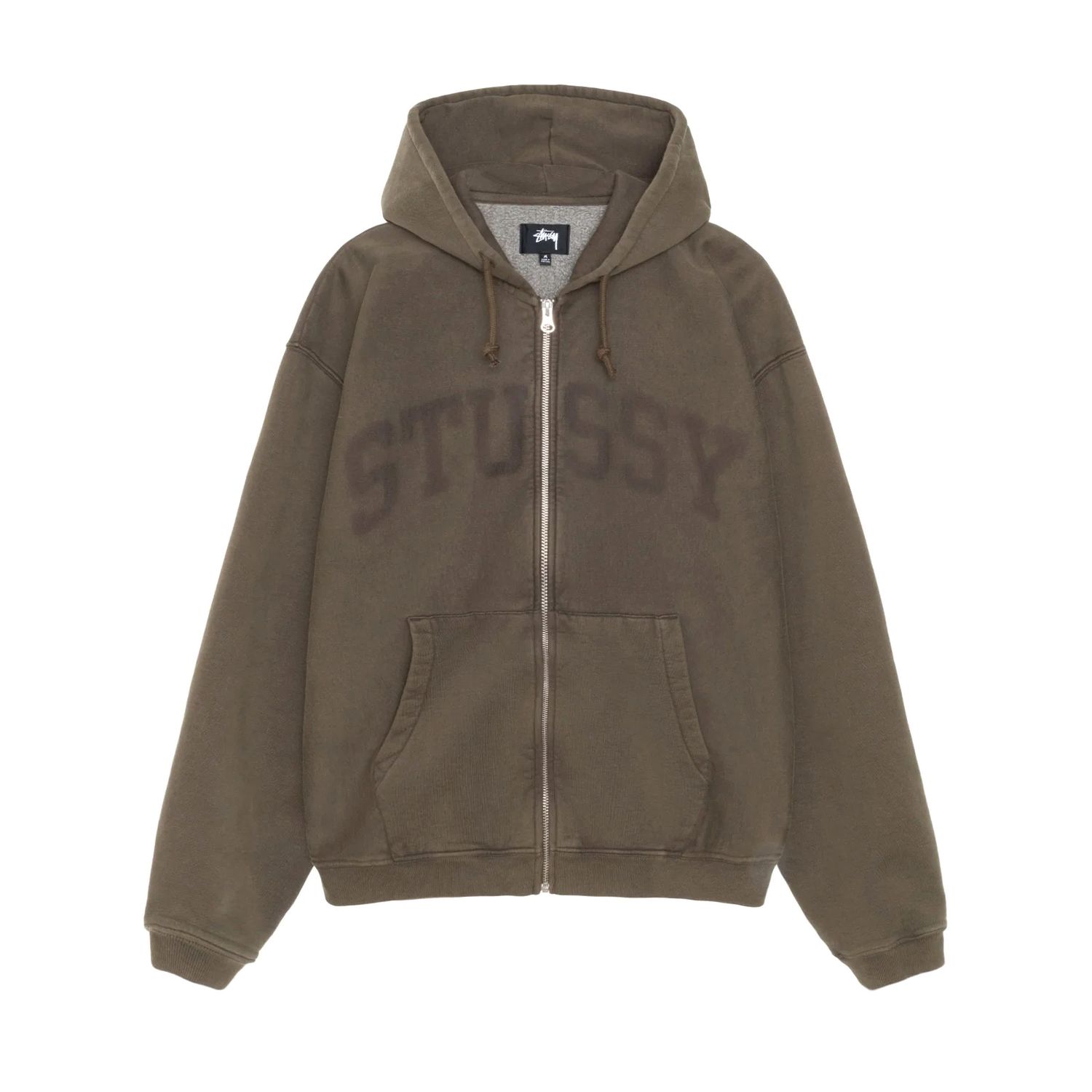 Stussy Faded Graphic Zip Hoodie