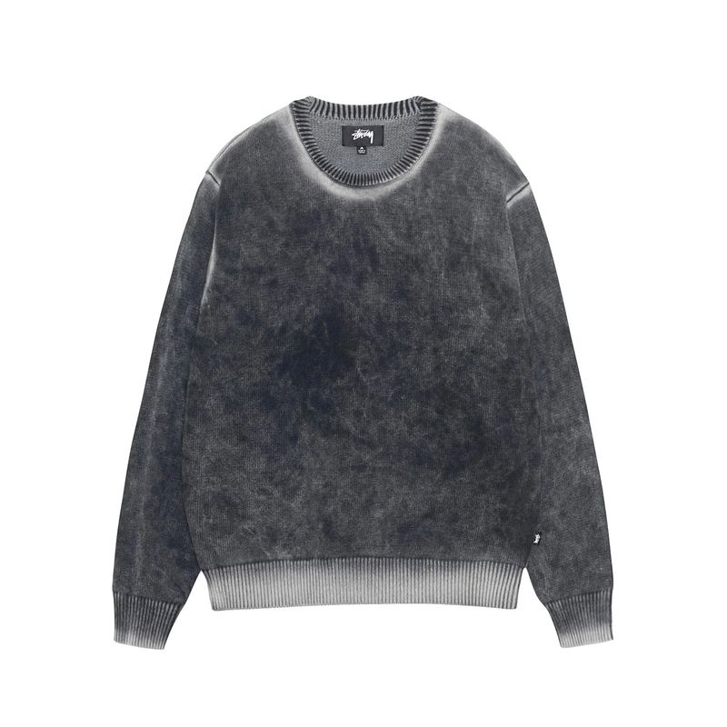 【超お買い得！】 Stussy Faded Cotton Knit Crew トップス