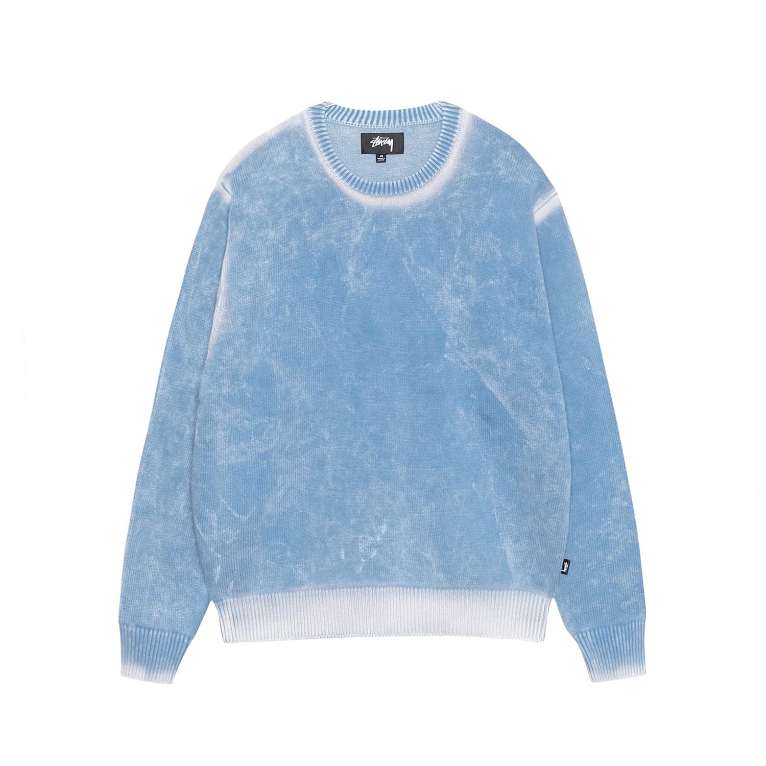 Stussy Faded Cotton Knit Crew