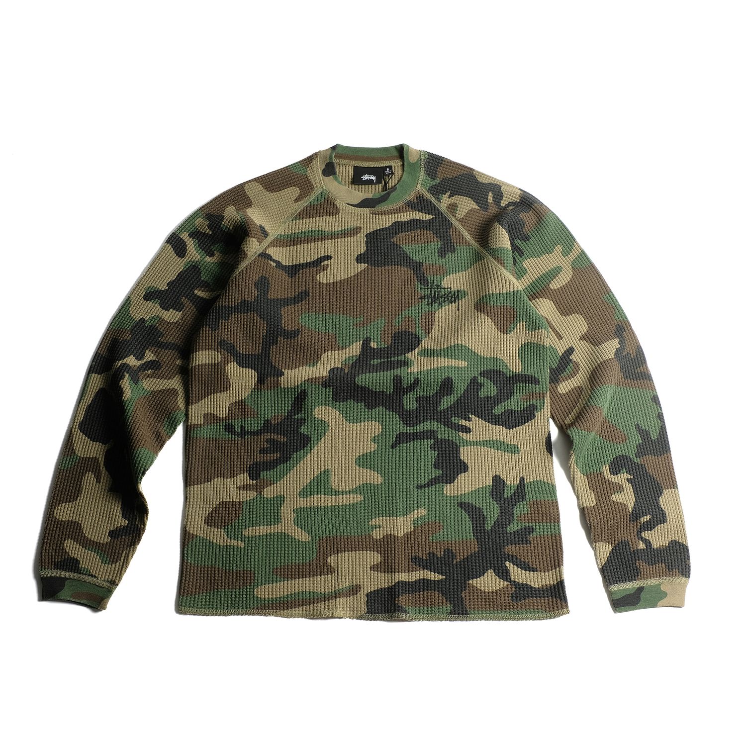 Stussy Raglan Thermal Basic Stock