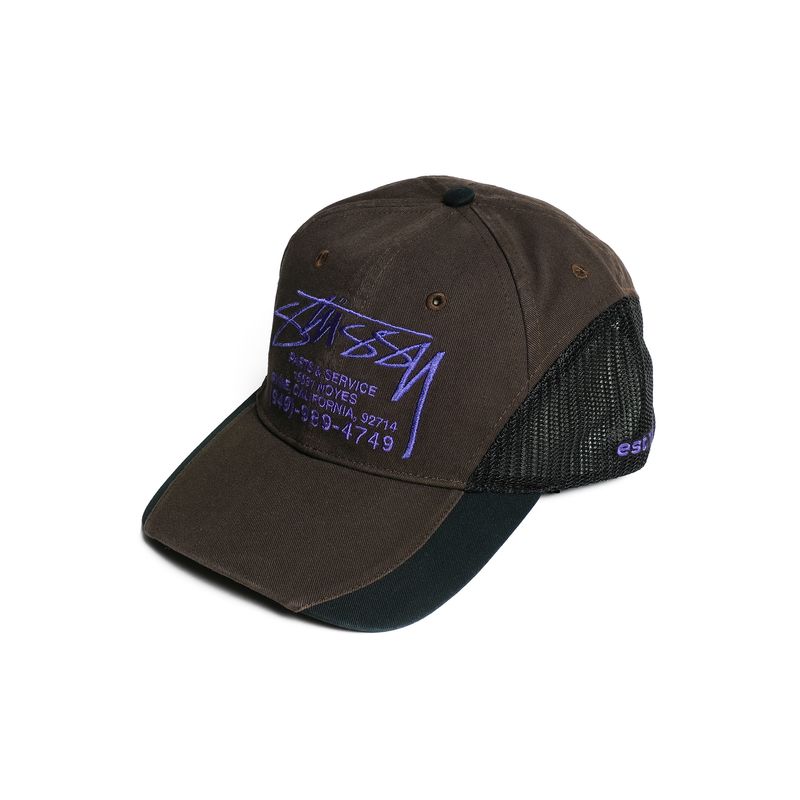 Stussy Low Pro Service Mesh Strapback Cap