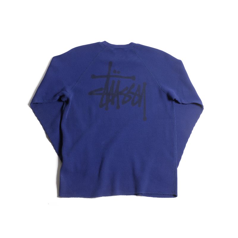 Stussy Raglan Thermal Basic Stock