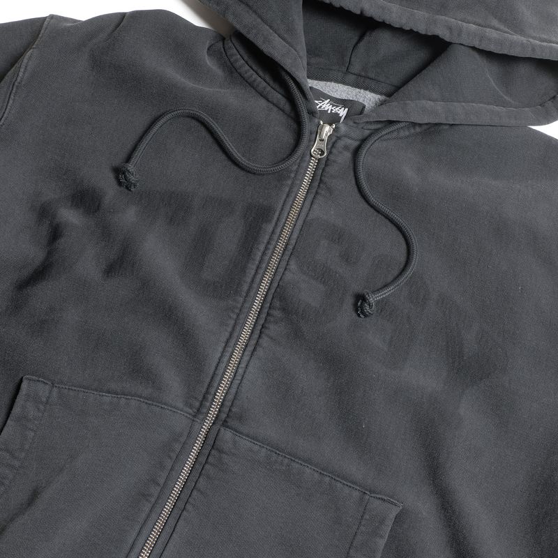 Stussy Faded Graphic Zip Hoodie