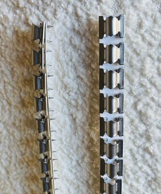 ​Box of 5000 Klinch-It Fasteners Klinch it Upholstery Tackstrip Klinchit Upholstery Supplies Upholstery Tools Custom Upholstered Furniture Made in USA ​Box of 5000 Klinch-It Fasteners Klinch it Upholstery Tackstrip Klinchit Upholstery Supplies Upholstery Tools Custom Upholstered Furniture Made in USA