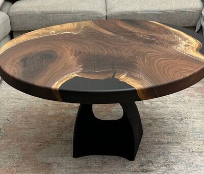 Custom Made to Order Epoxy Solid Wood Table Tops Coffee Table Top  Made in USA