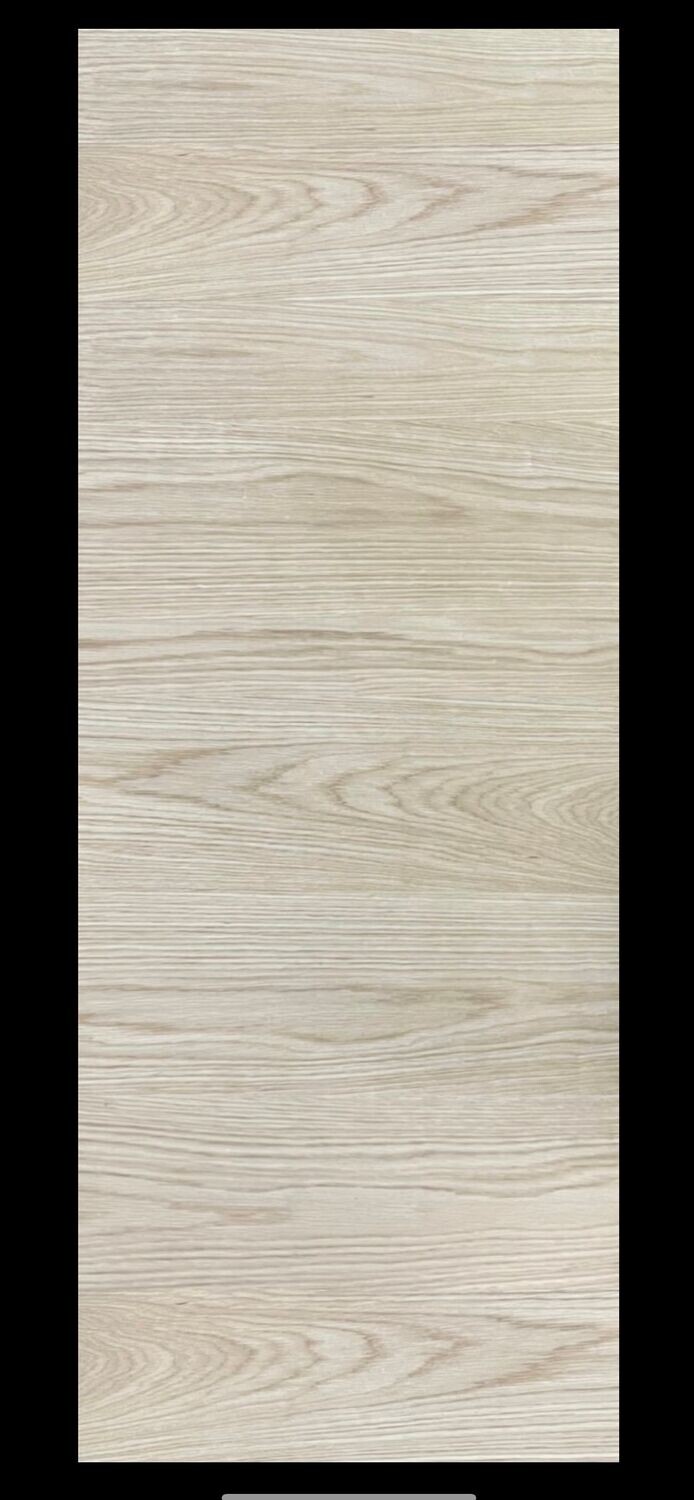 Heavy Duty Genuine White Oak Veneer Decorative Door Contemporary Decor Made in USA