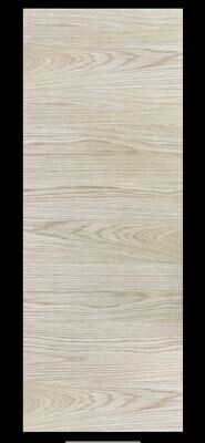 Heavy Duty Genuine White Oak Veneer Decorative Door Contemporary Decor Made in USA