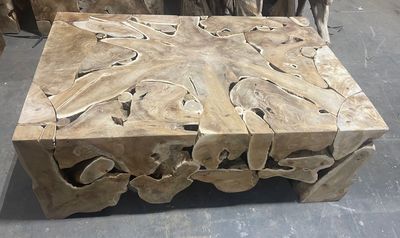 Teak Driftwood Coffee Table Teak Root Cocktail Table