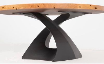 Custom Made to Order Genuine Burl Wood Dining Table Made in USA