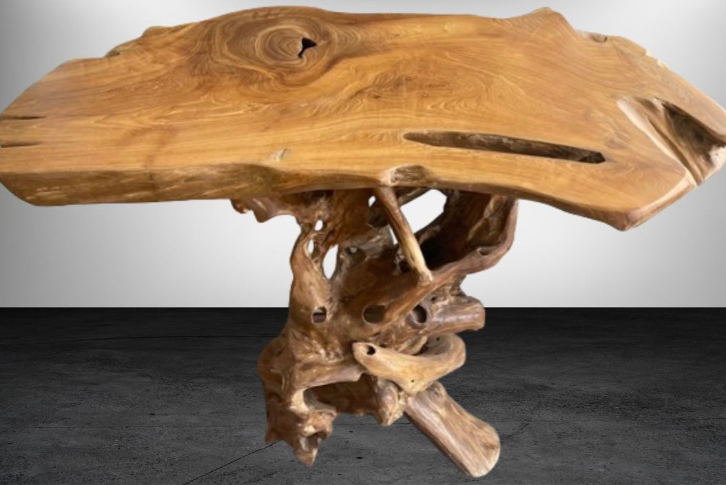 Teak Root Bar Table Driftwood Table