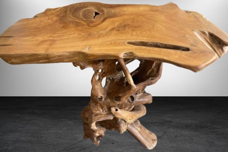 Teak Root Bar Table Driftwood Table
