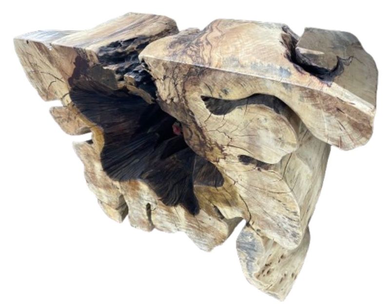 Spalted Tamarind Wood Console Table Tamarind Driftwood Sofa Table Coffee Table Organic Live Edge Furniture