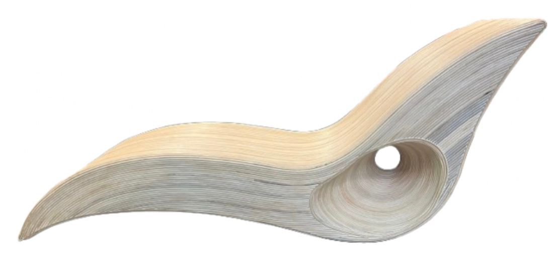 Curved Rattan Lounge Chair Modern Furniture Rattan Furniture Curved Rattan Lounge Chair Modern Furniture Rattan Furniture