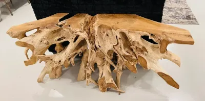 Teak Root Console Table Teak Driftwood Sofa Table Teak Furniture Teak Root Console Table Teak Driftwood Sofa Table Teak Furniture