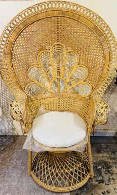 Retro Style Peacock Rattan Chair Bohemian Furniture Rattan Furniture