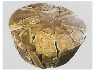 Round Teak Root Coffee Table Driftwood Cocktail Table Organic Furniture Round Teak Root Coffee Table Driftwood Cocktail Table Organic Furniture