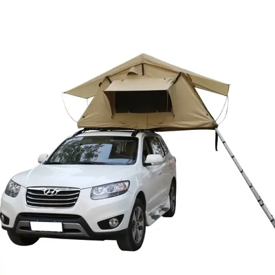 PlayDo Backcountry Overlander Rooftop Tent 4x4 Trailer Folding SUV Camping Car Changing Cabana Rooftop Tent