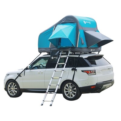 Playdo Amphibious All-Autos Portable Rooftop Tent Waterproof 3-Person Rooftop Car Tent