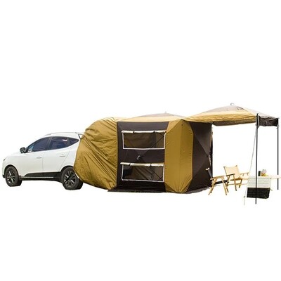 Playdo Outdoor Portable Car Rear Awning Truck Car Rear Suv Tent Camping Pickup Truck Tent