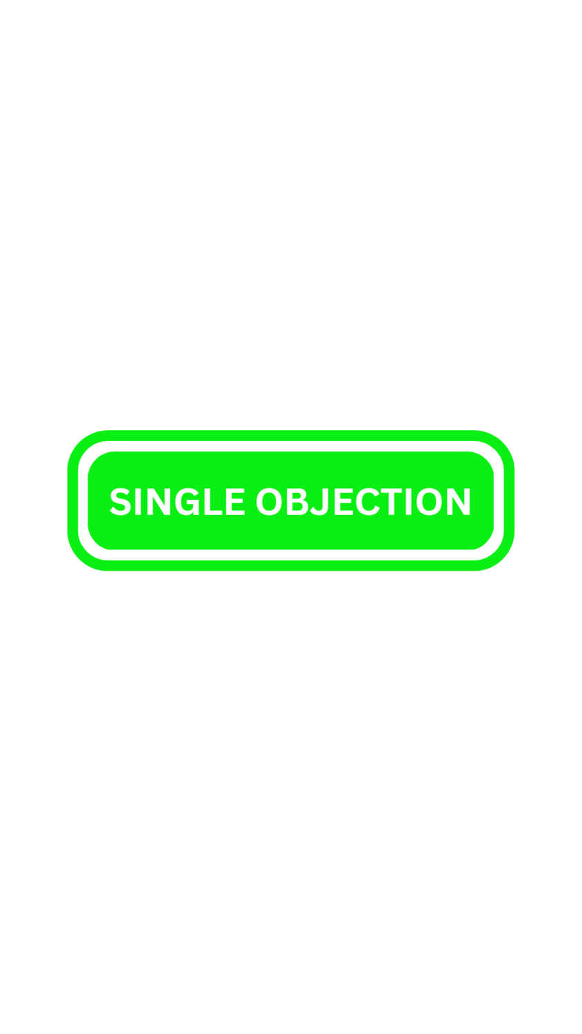 SINGLE OBJECTION
