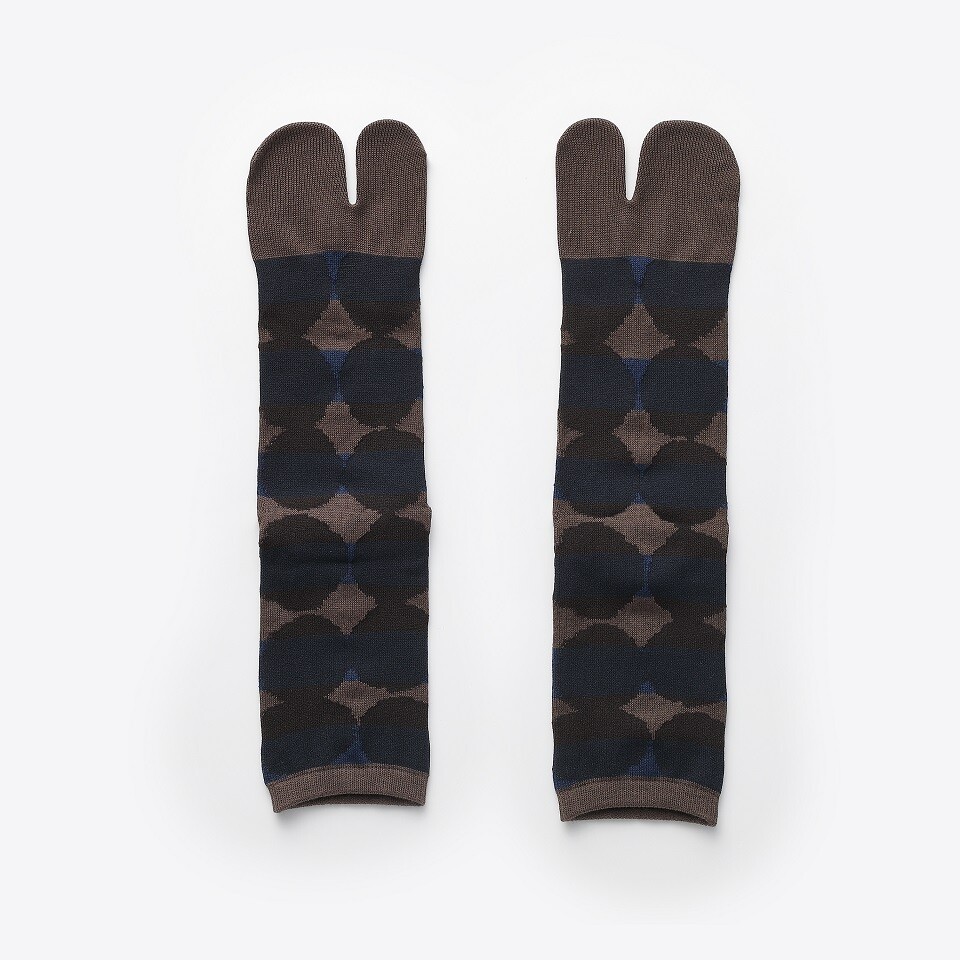 SOU･SOU Tabi Socks (Omajiki to Yokodan)
