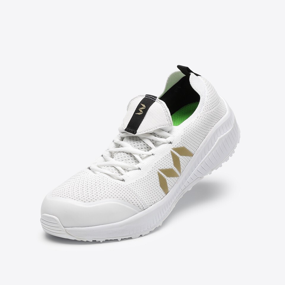 Mandom Knit SOC#201 Work Shoes (White)