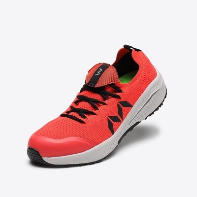 Mandom Knit SOC#201 Work Shoes (Orange)