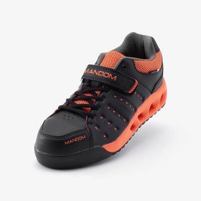 Mandom Safety #737 Work Shoes (Black)