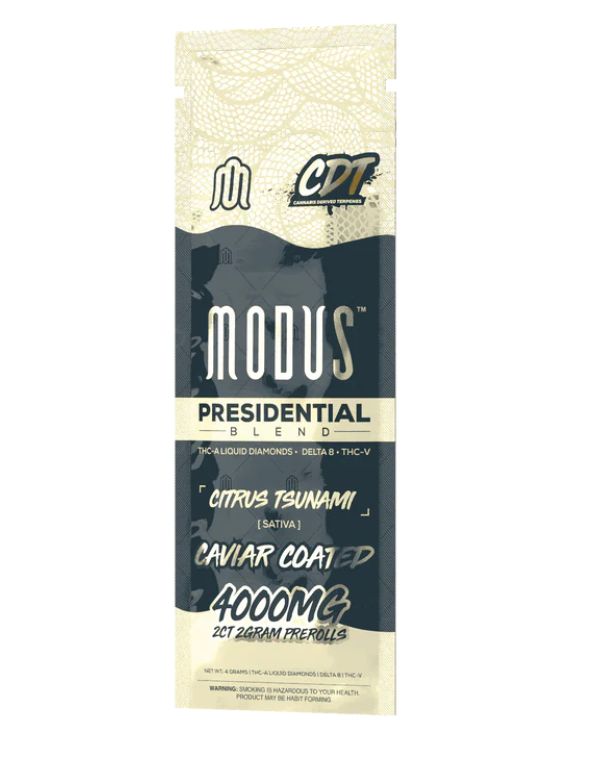 MODUS PRESIDENTIAL BLEND PRE-ROLLS THC A 4G (2cts)