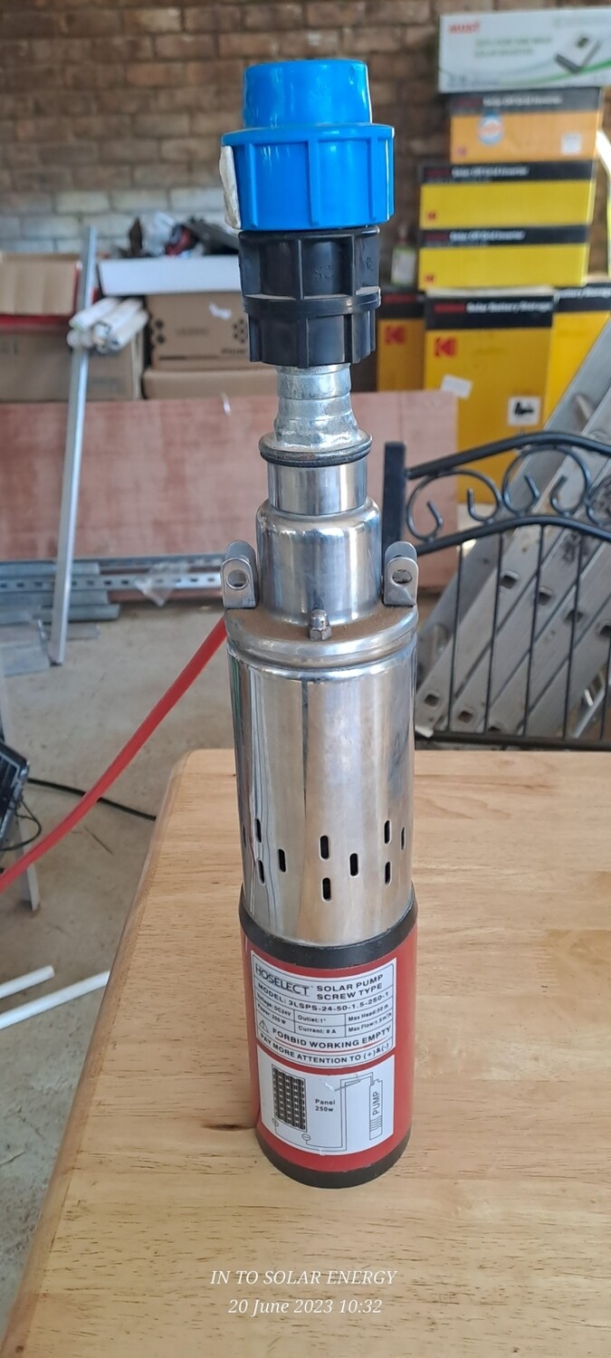 Hoselect solar pump